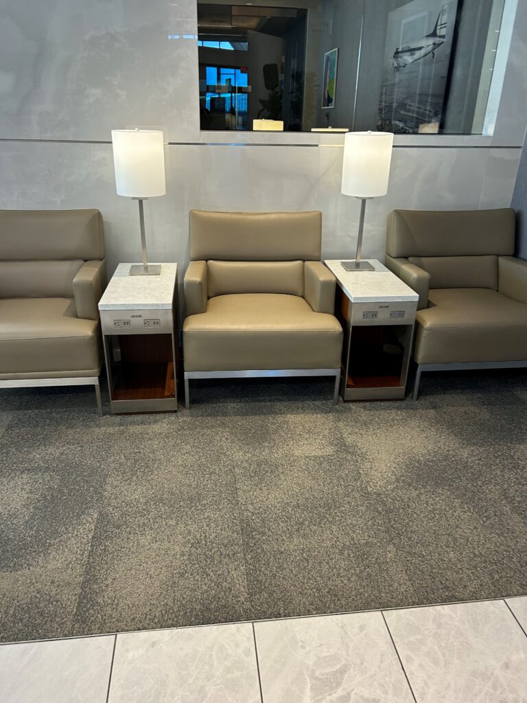 a group of chairs and a table