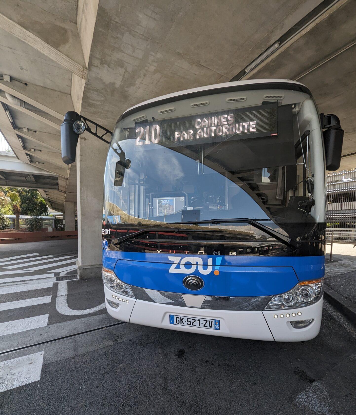 By Bus: Nice to Cannes