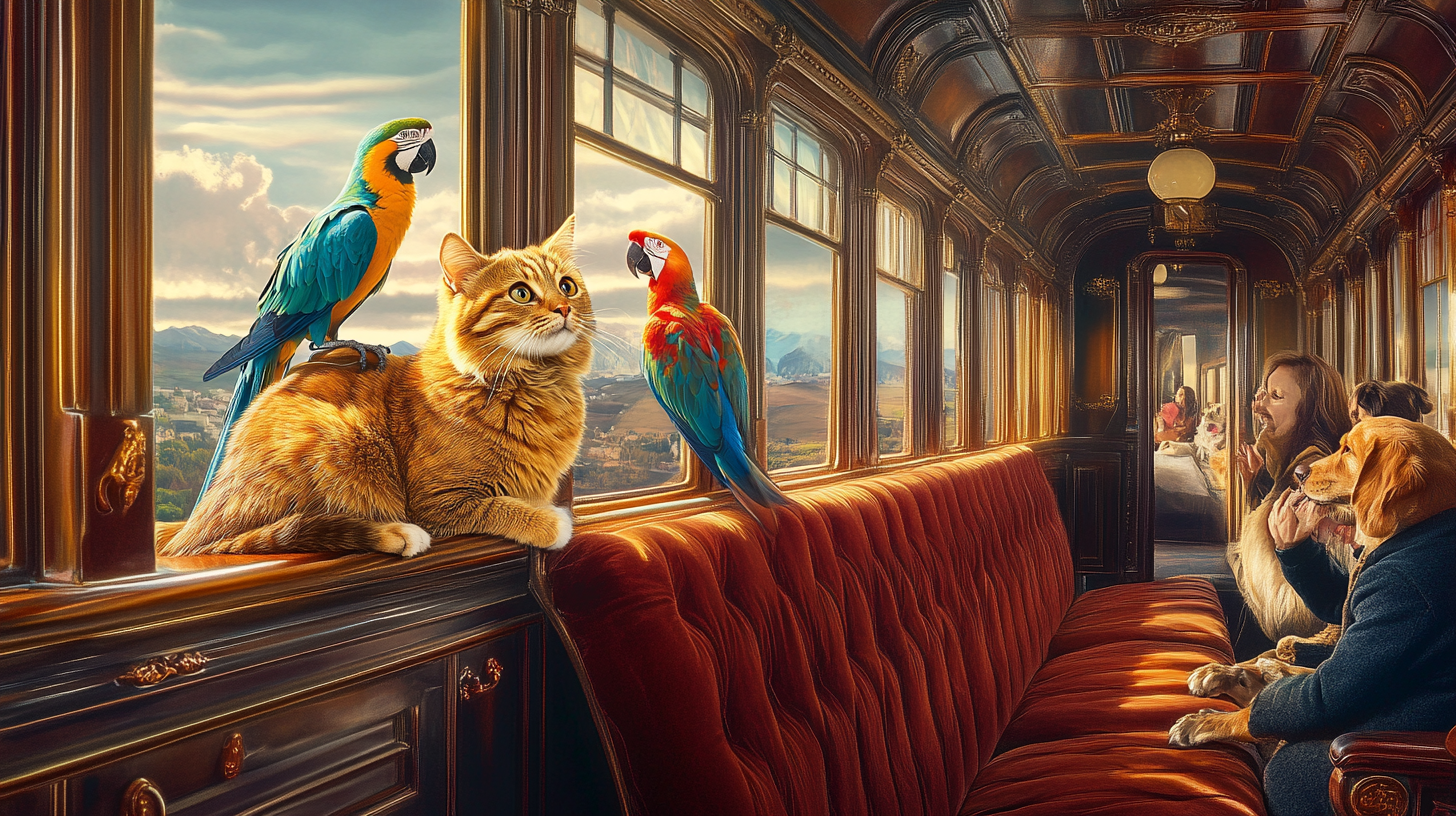 Traveling with Pets on Trains: A Comprehensive Guide