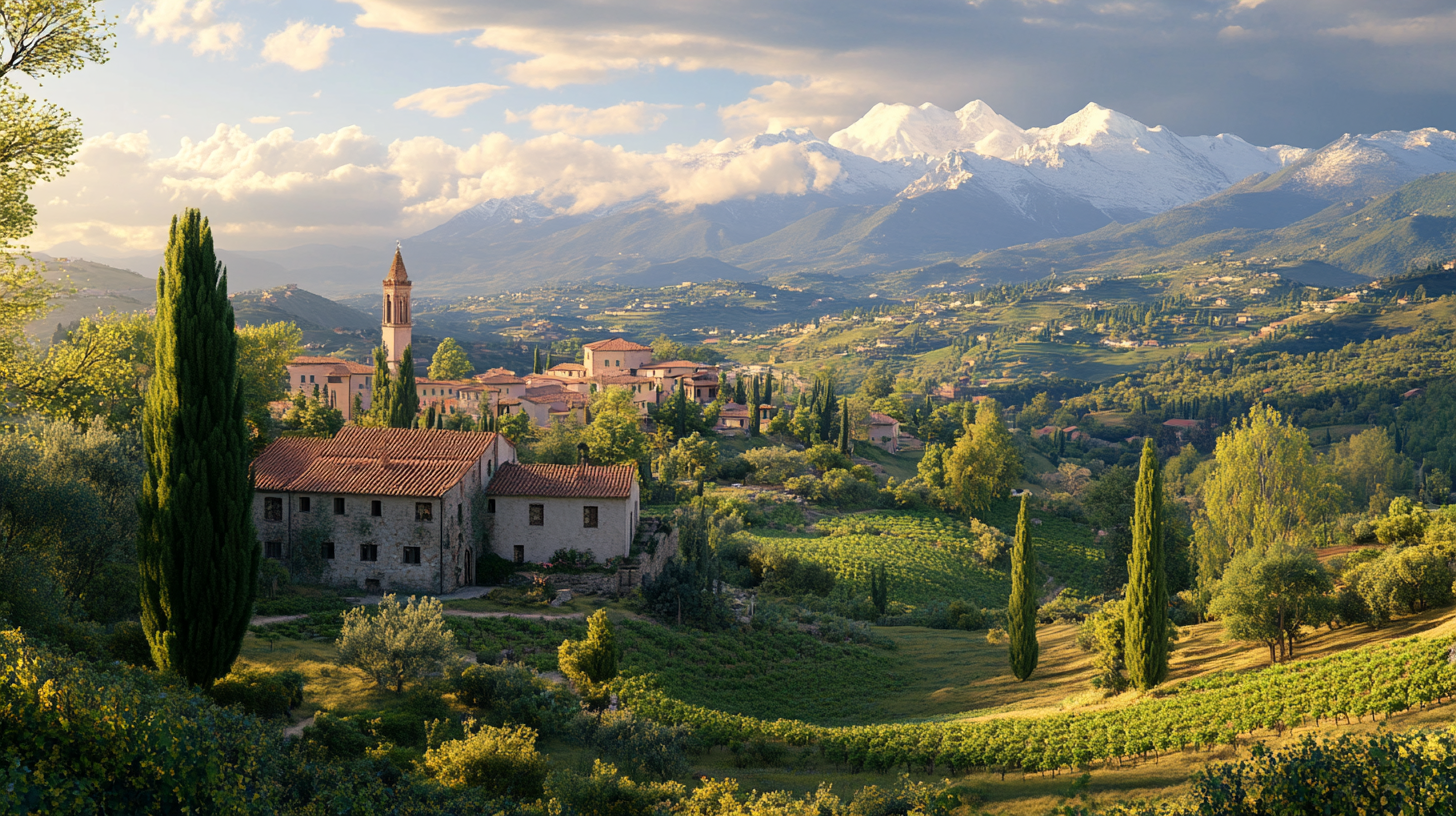 Image for Picturesque Landscapes: Italy, Greece, and the Himalayas