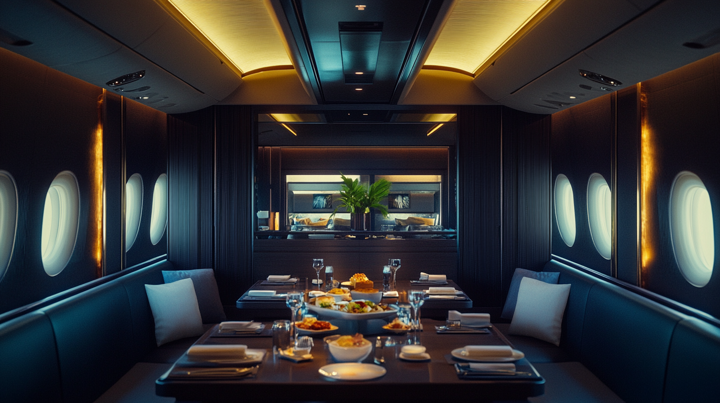 Image for Exceptional Dining: A Culinary Journey at 30,000 Feet