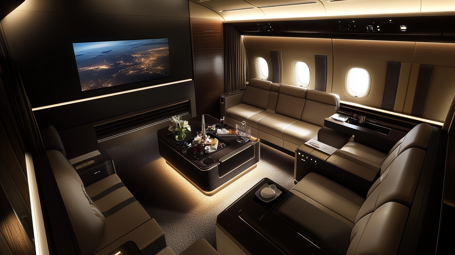 Image for The Sky Suite: A First-Class Experience in Business Class