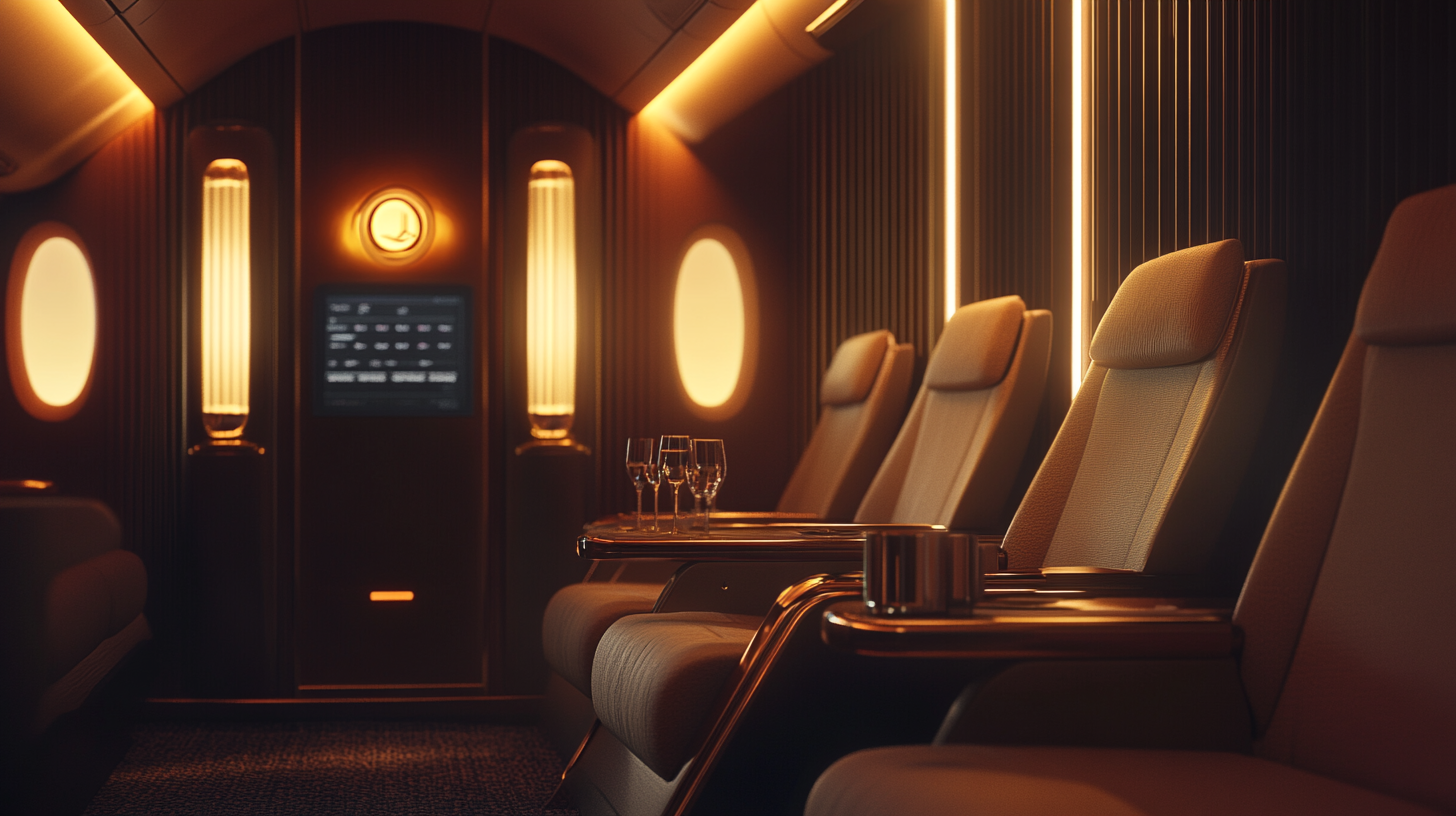 Image for Onboard Experience in Lufthansa First Class