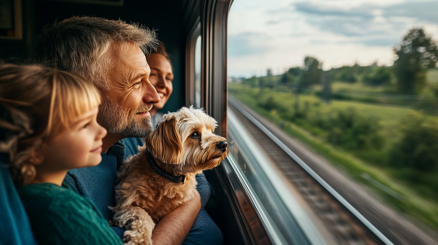 Image for The Benefits of Train Travel with Pets