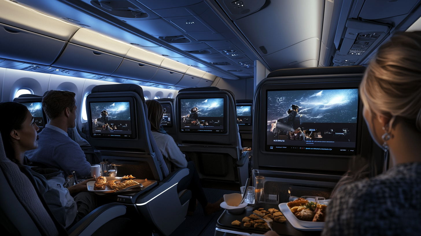 Image for In-Flight Amenities and Services