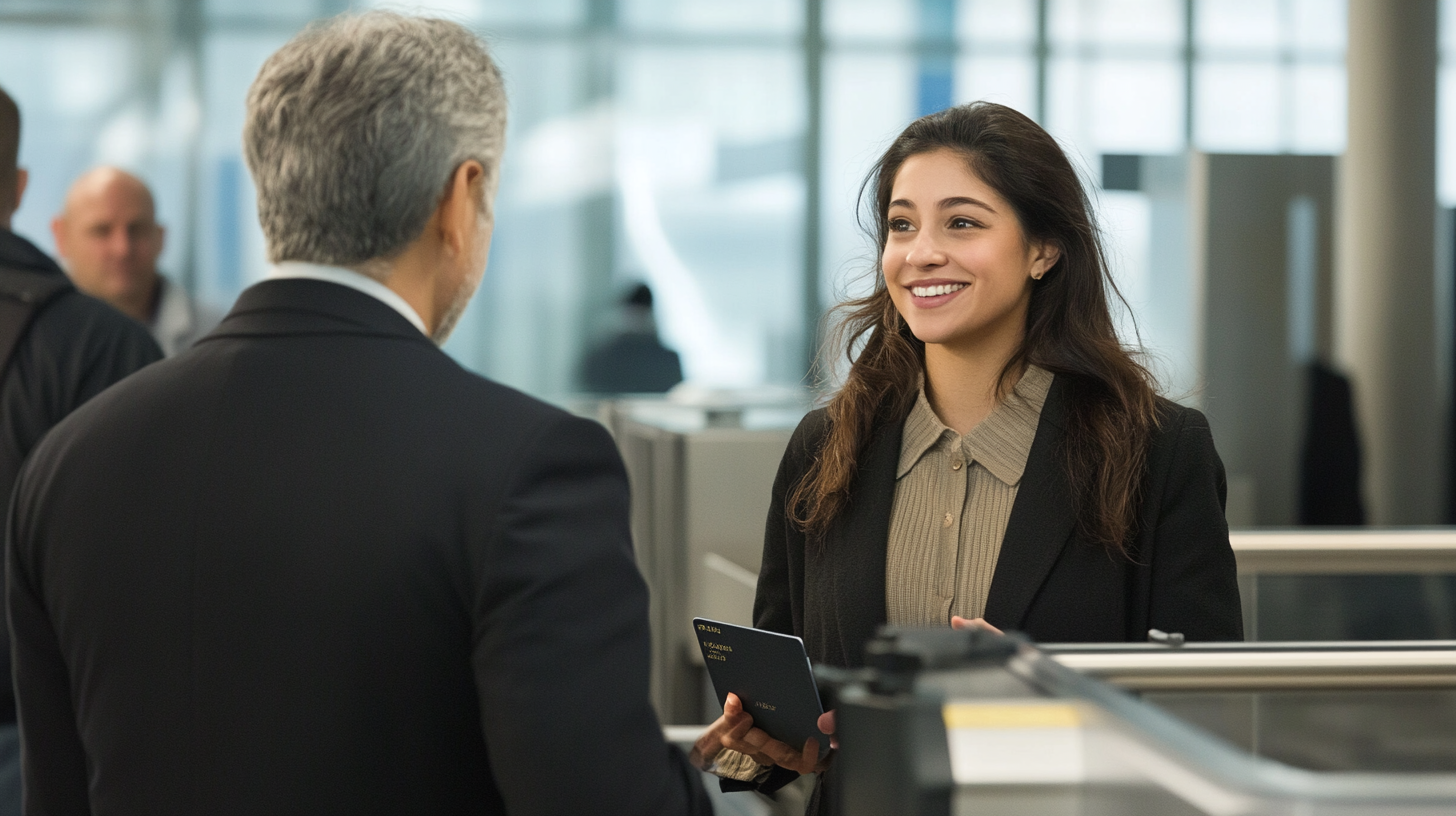 Image for 2. Being Courteous to TSA Officers