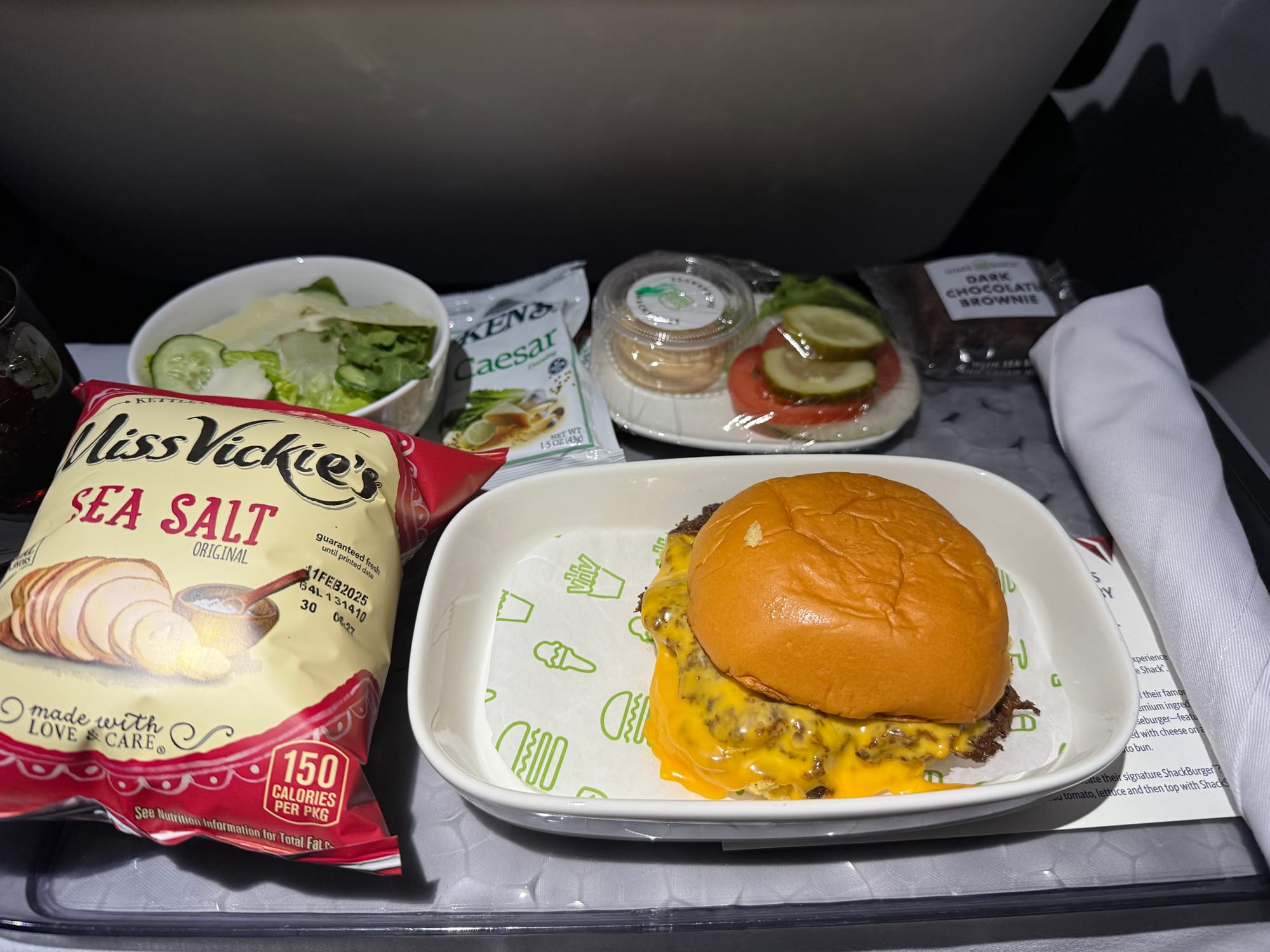 Is the Shake Shack Burger on Delta Any Good? (Review)