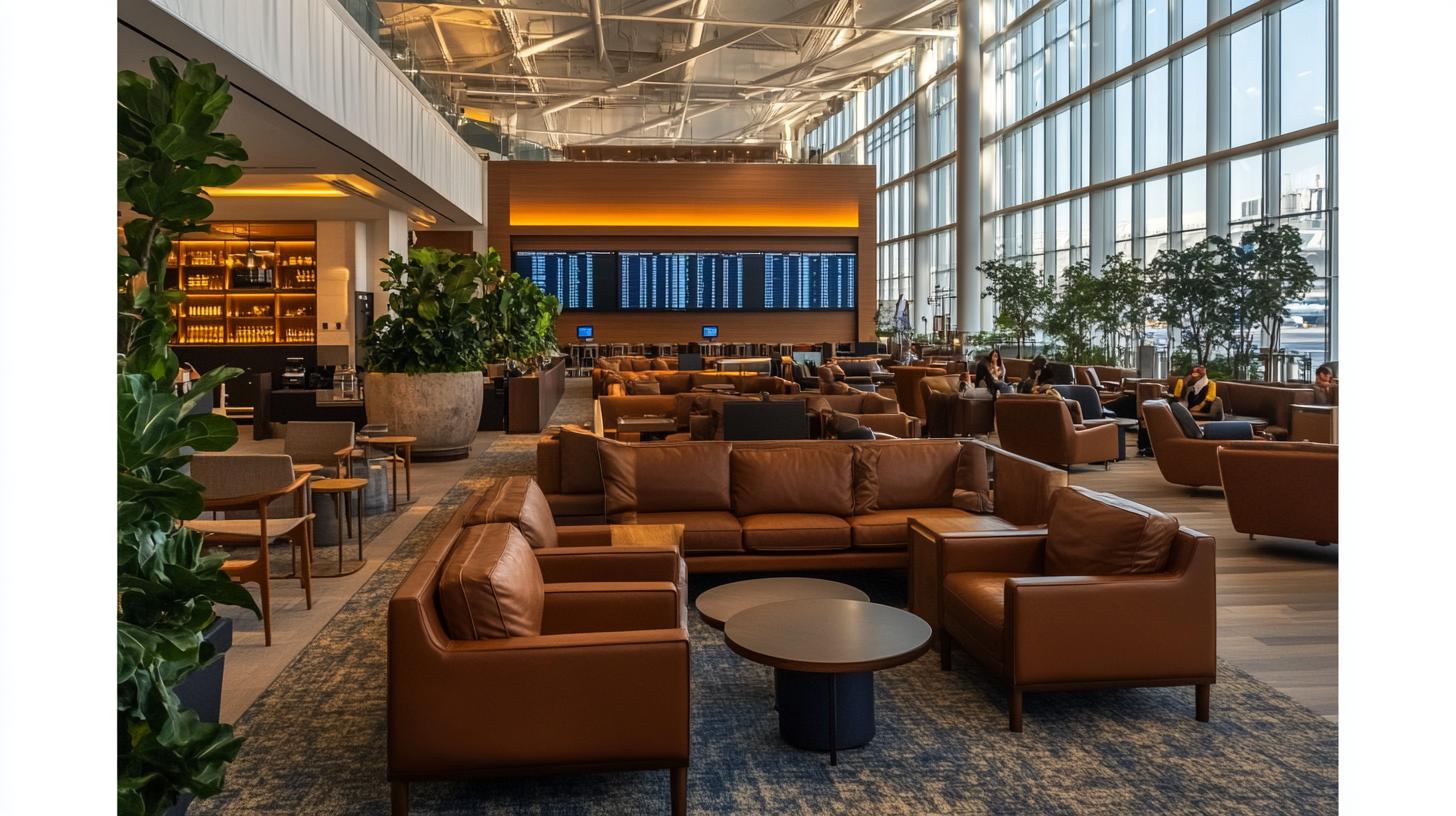 The Centurion Lounge at Terminal 4