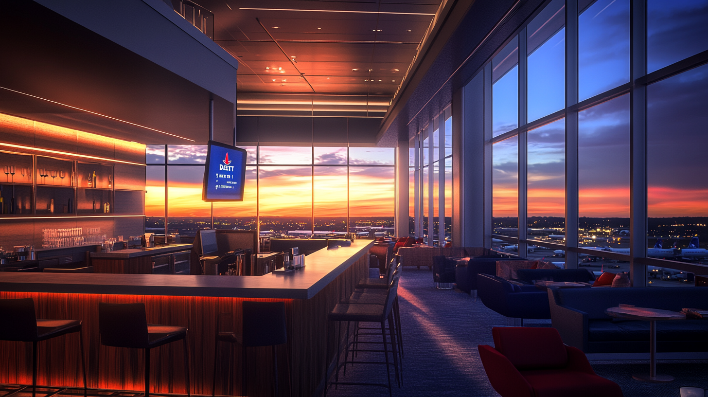 1.Delta Sky Clubs: Nine Options Across ATL