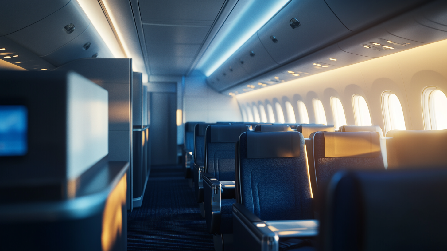 Reason #2: Sleek Cabins & Modern Aircraft