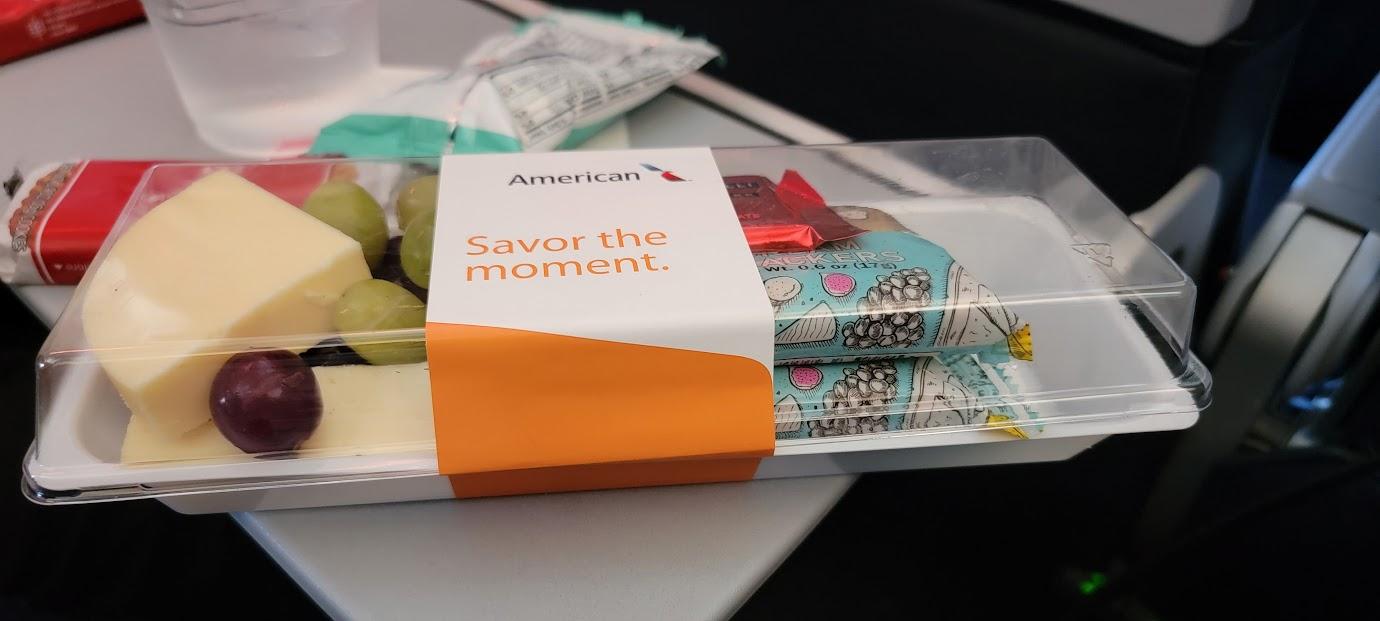 Eating $11 American Airlines Cheese Chunks With No Knife And Doritos? Miles Payment And Full Coach Menu Revamp Coming Soon