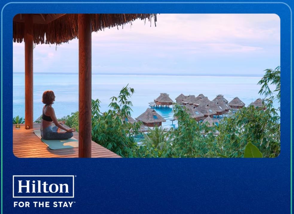 Spend $250 at select Hilton brands & get $75 back with an Amex Offer (Curio, Canopy, Tapestry, Graduate, Tempo & Motto)