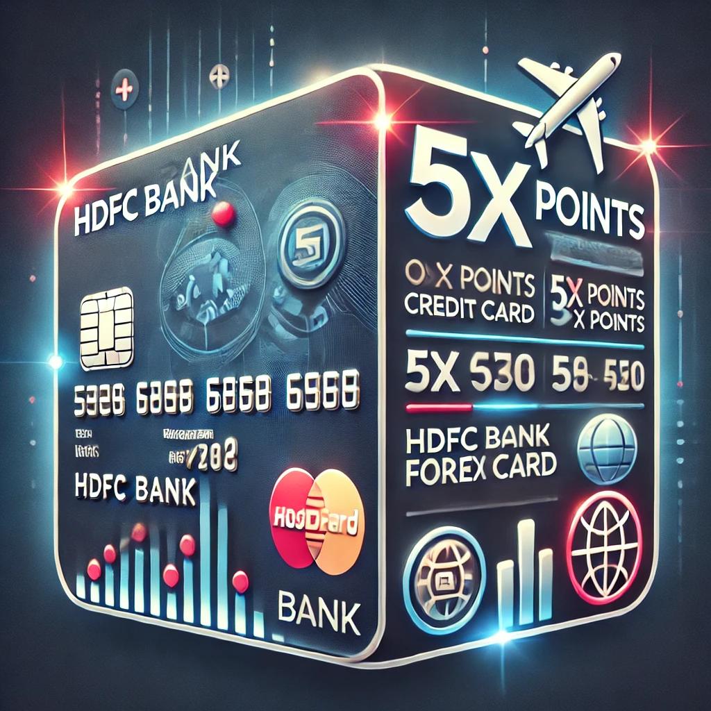 Reminder: 5X Reward Points on HDFC Bank Credit Cards for (Re)loading your Forex Card