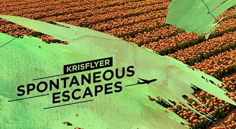 Save 40% on select KrisFlyer award flights with Singapore Airlines Spontaneous Escapes