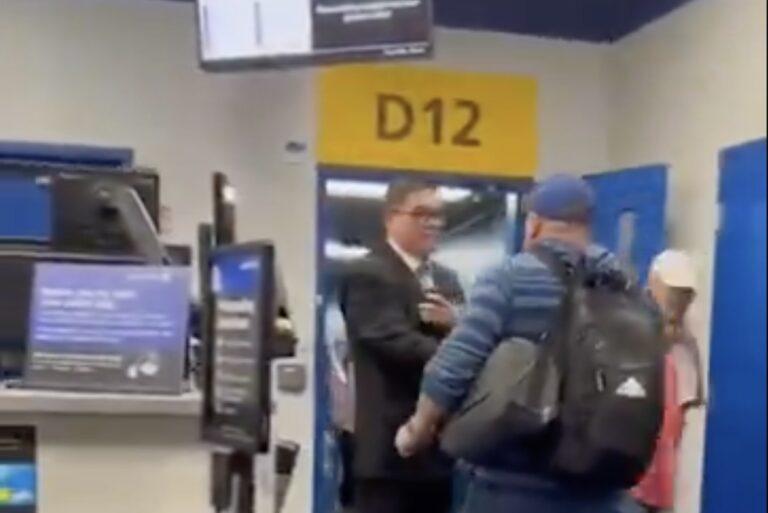 Insane: Angry Passenger At Washington Dulles Punches United Gate Agent In the Face