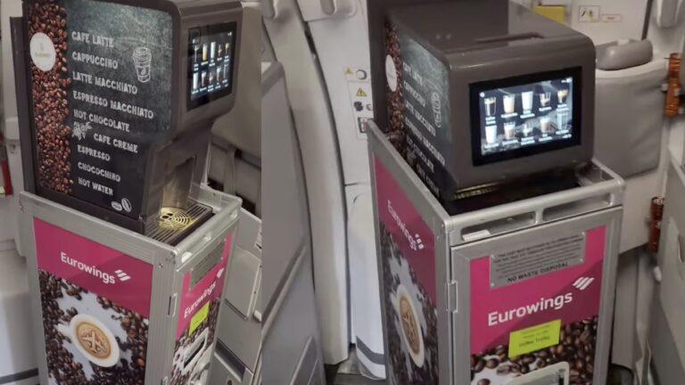 OMG: Eurowings Is Testing the Coolest Coffee Cart