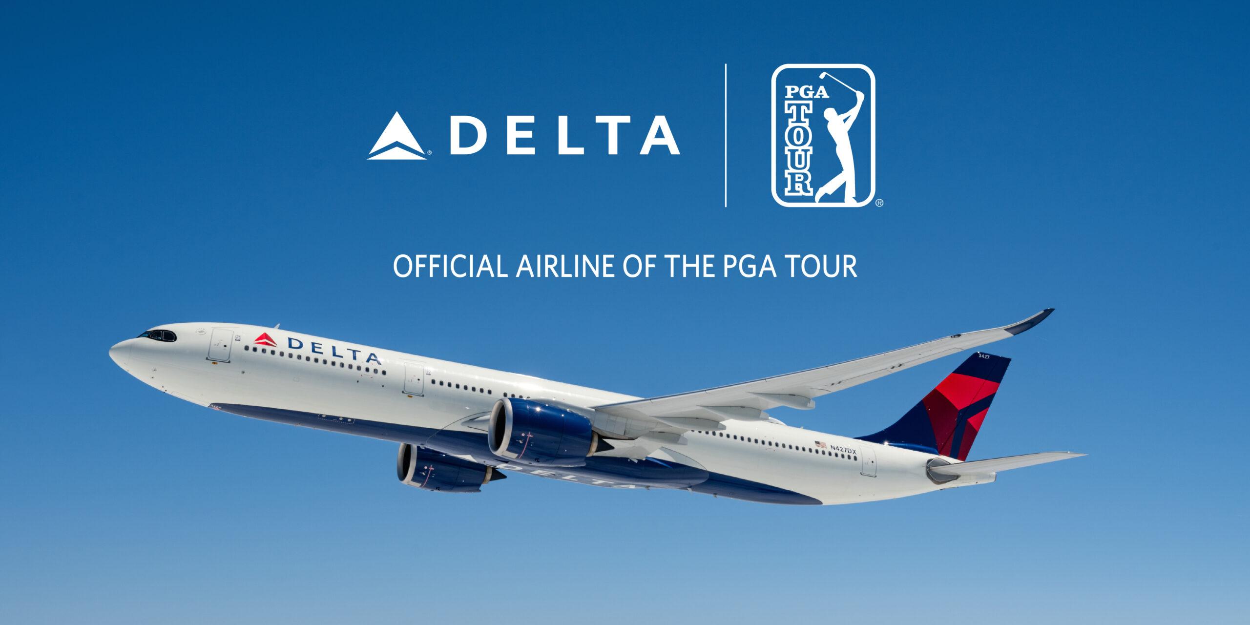 Delta Becomes the Official Airline of the PGA Tour