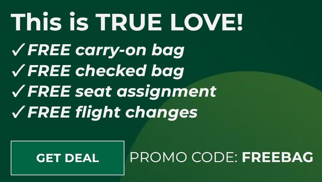 Frontier offering free Economy Bundle + free checked bag with promo code FREEBAG