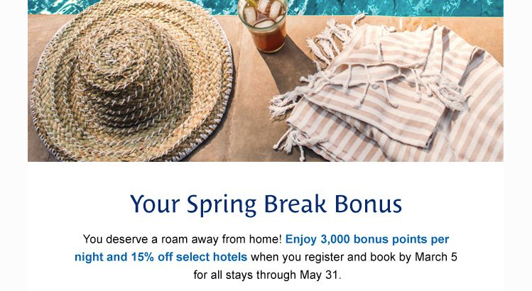 Best Western Rewards: Earn 3,000 bonus points per night this spring (Book by Mar 5)