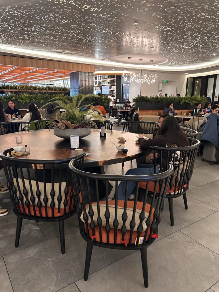people sitting at a table