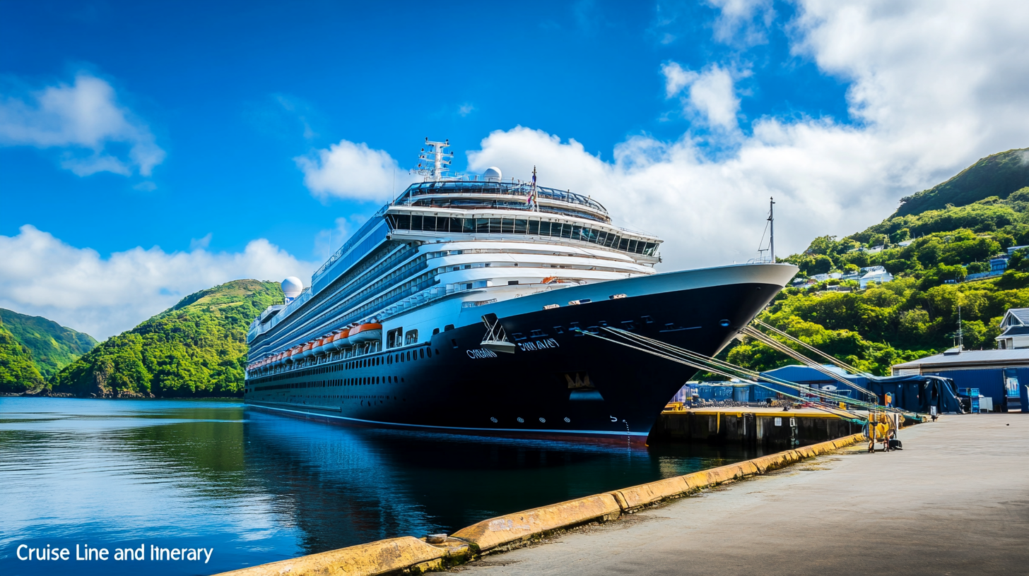 1. Cruise Line and Itinerary