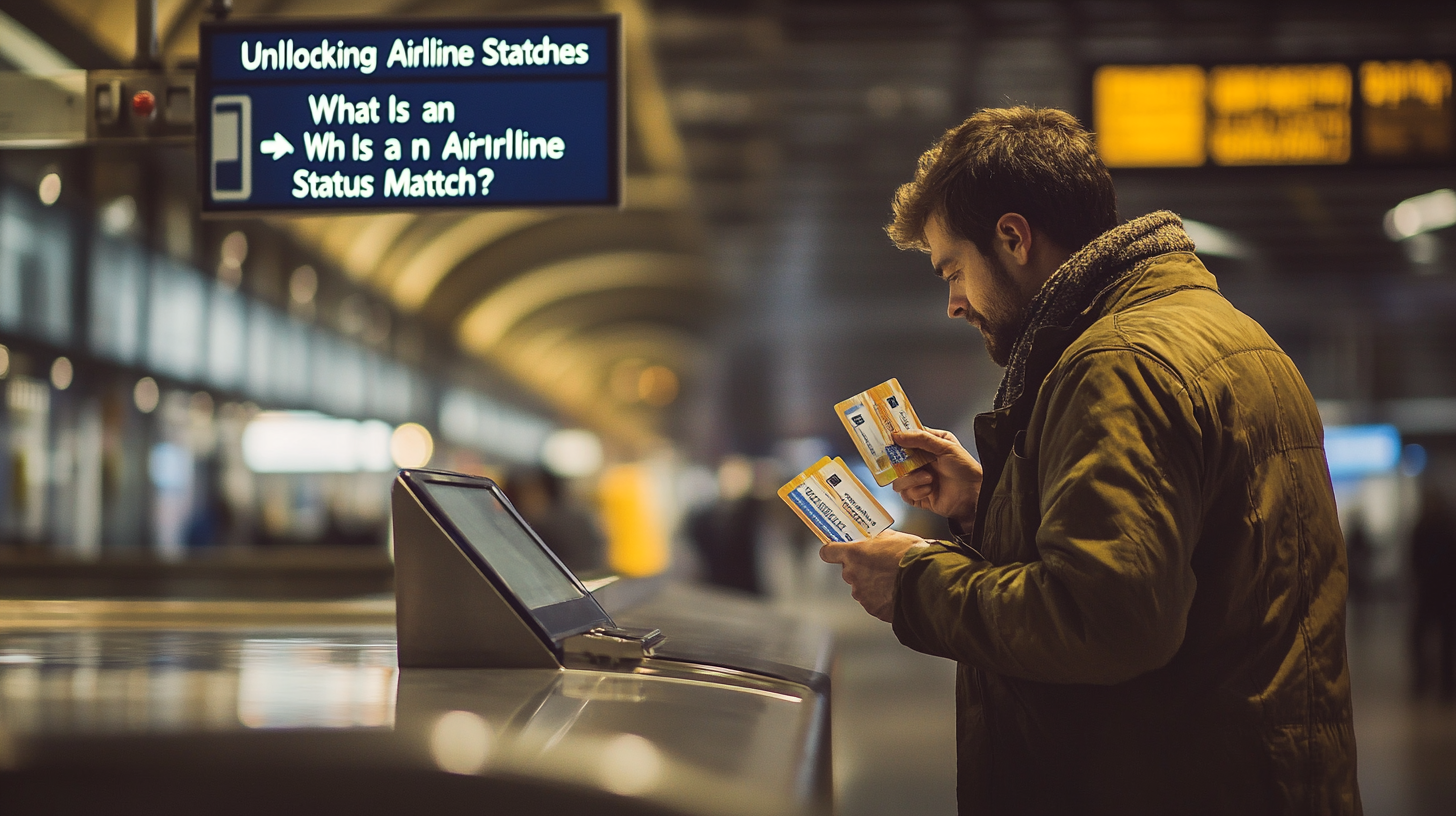 What Is an Airline Status Match?