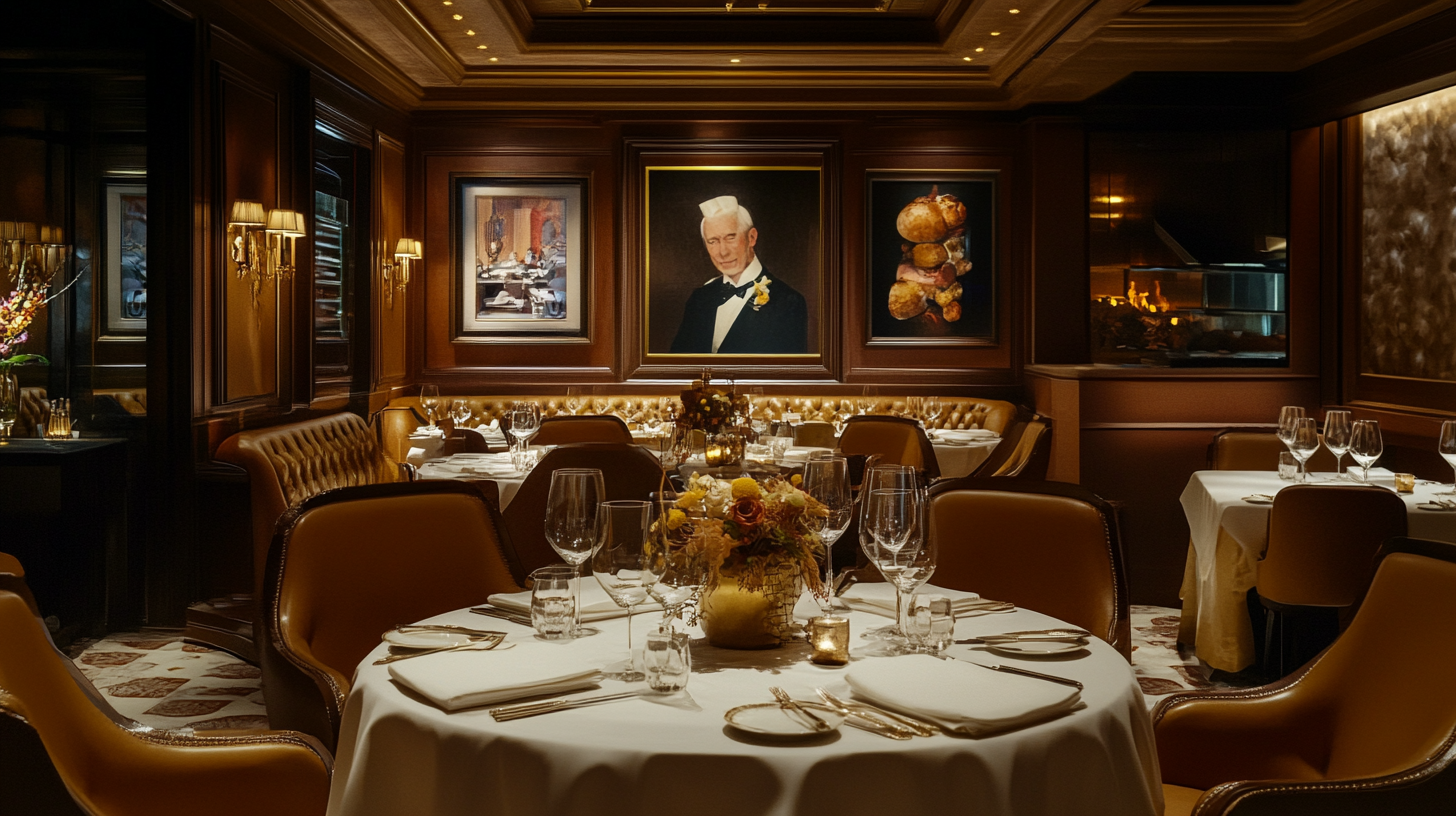 2.Chef Daniel Boulud's Exquisite Menu