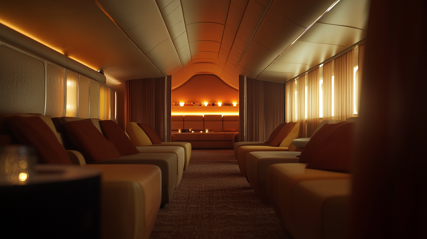 Luxurious Three-Class Configuration