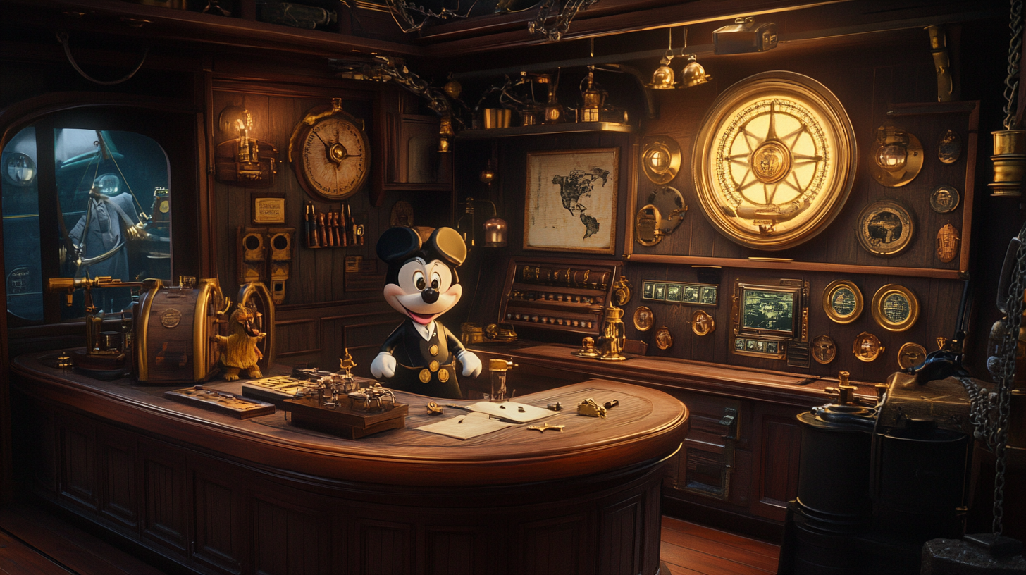 Adventure-Themed Decor and Characters