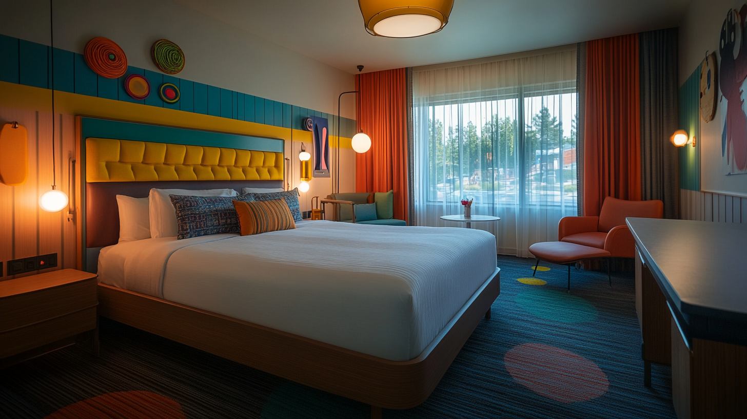 Modern, Refurbished Rooms