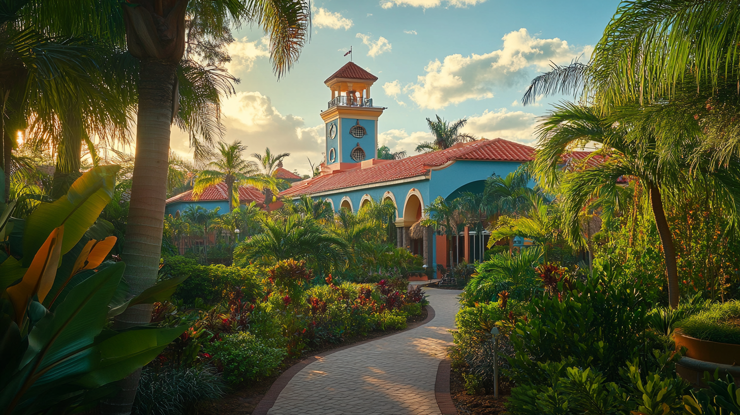 2.Disney's Caribbean Beach Resort