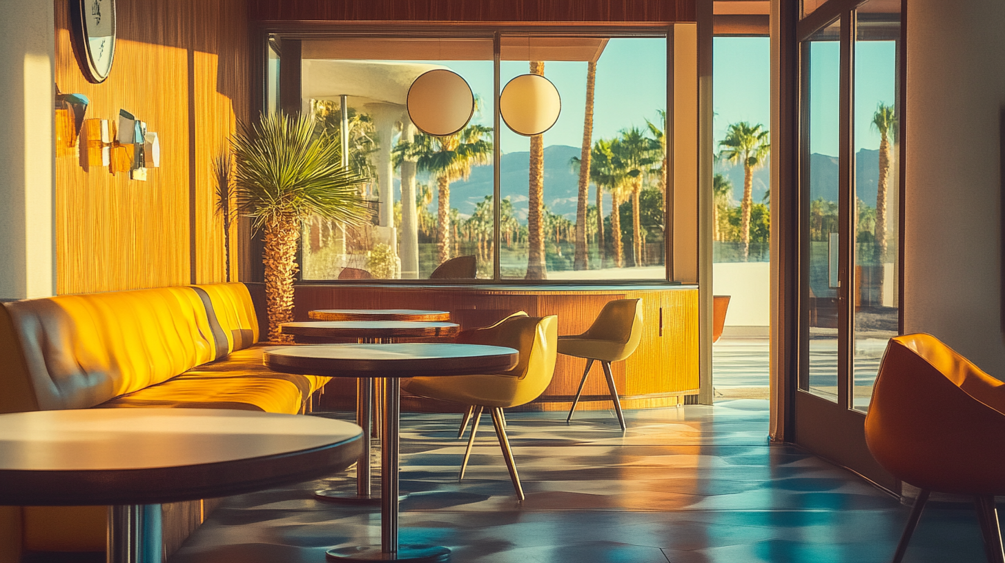 2. Midcentury-Chic Design