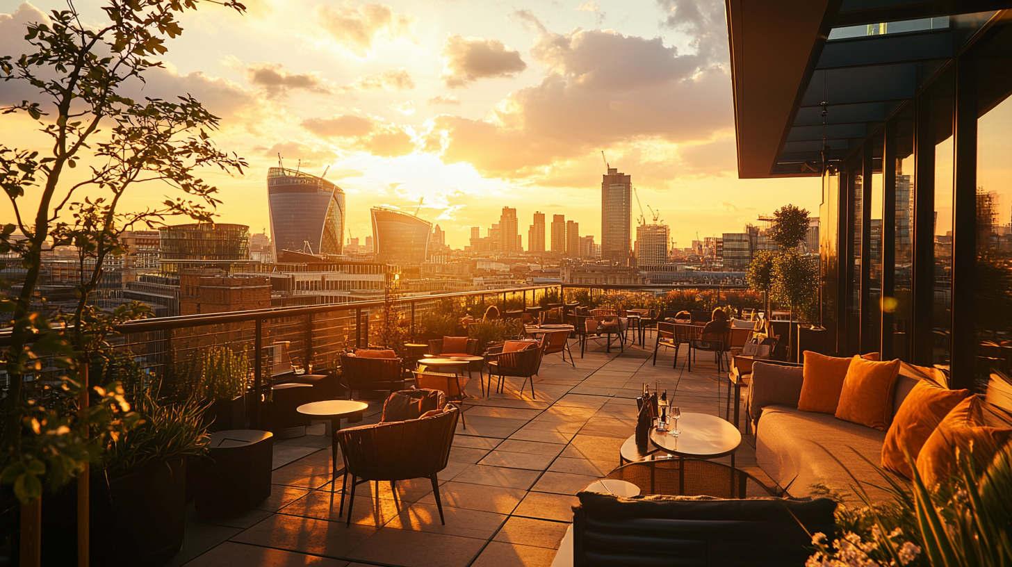 3. Rooftop Views at SkyLounge