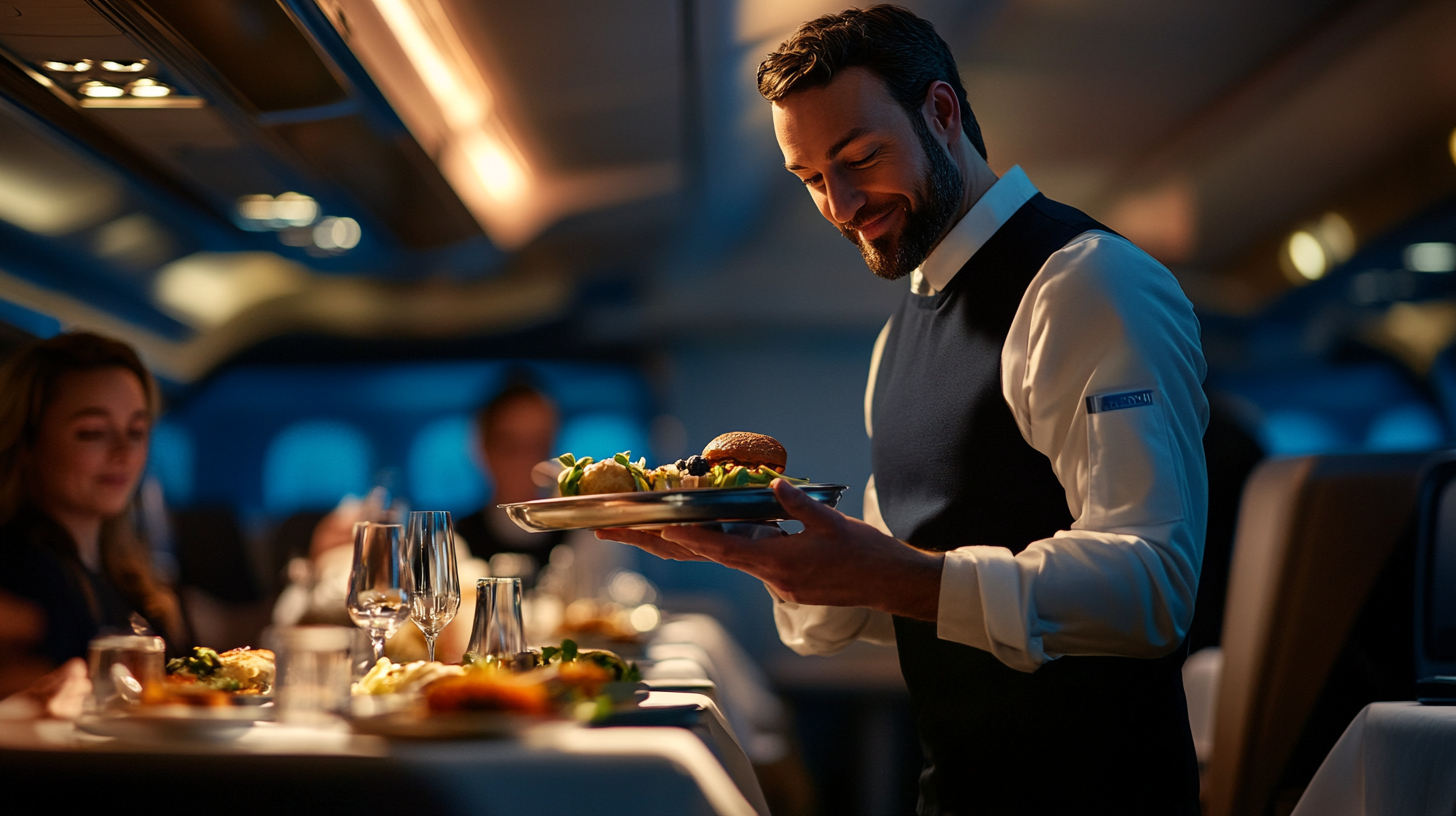 3. Dining and In-Flight Service