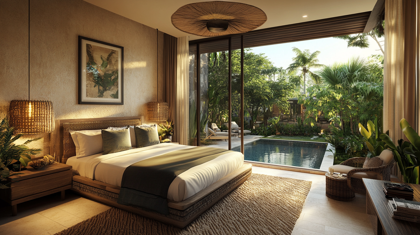 3. Accommodations: Private Pools & Butler Service