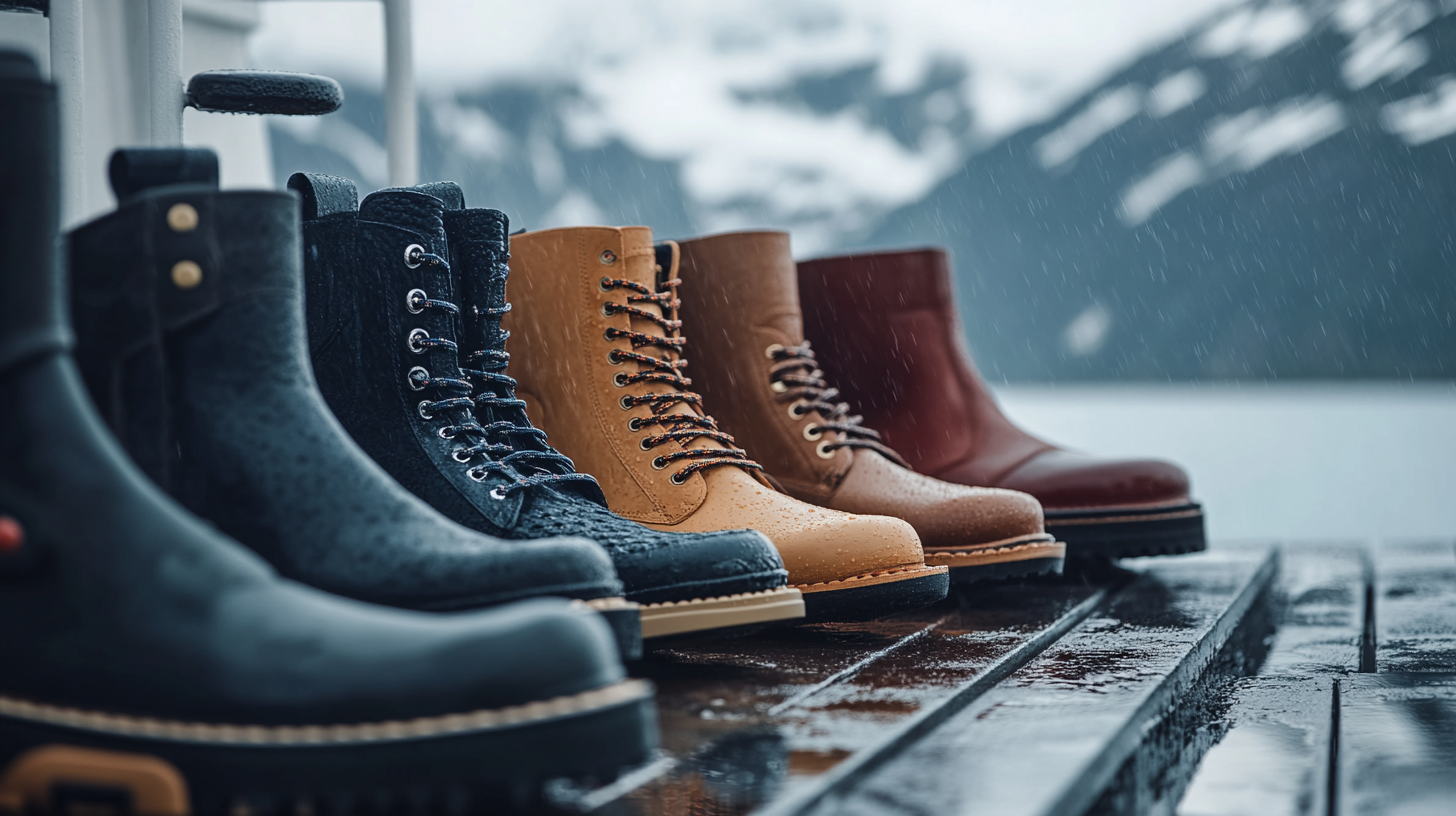 3. Footwear for Rain and Shine