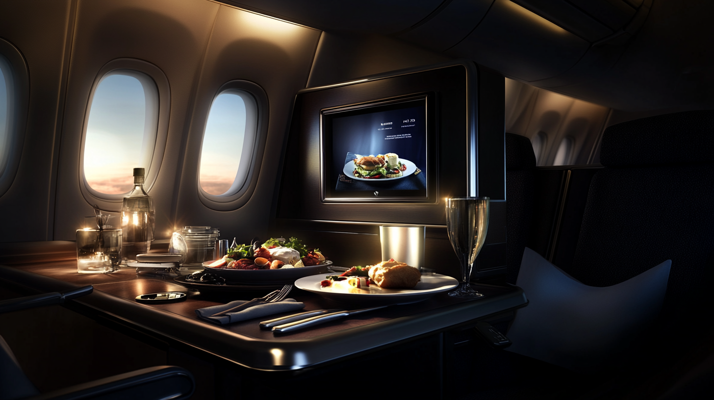 4. Meal Service and In-Flight Entertainment