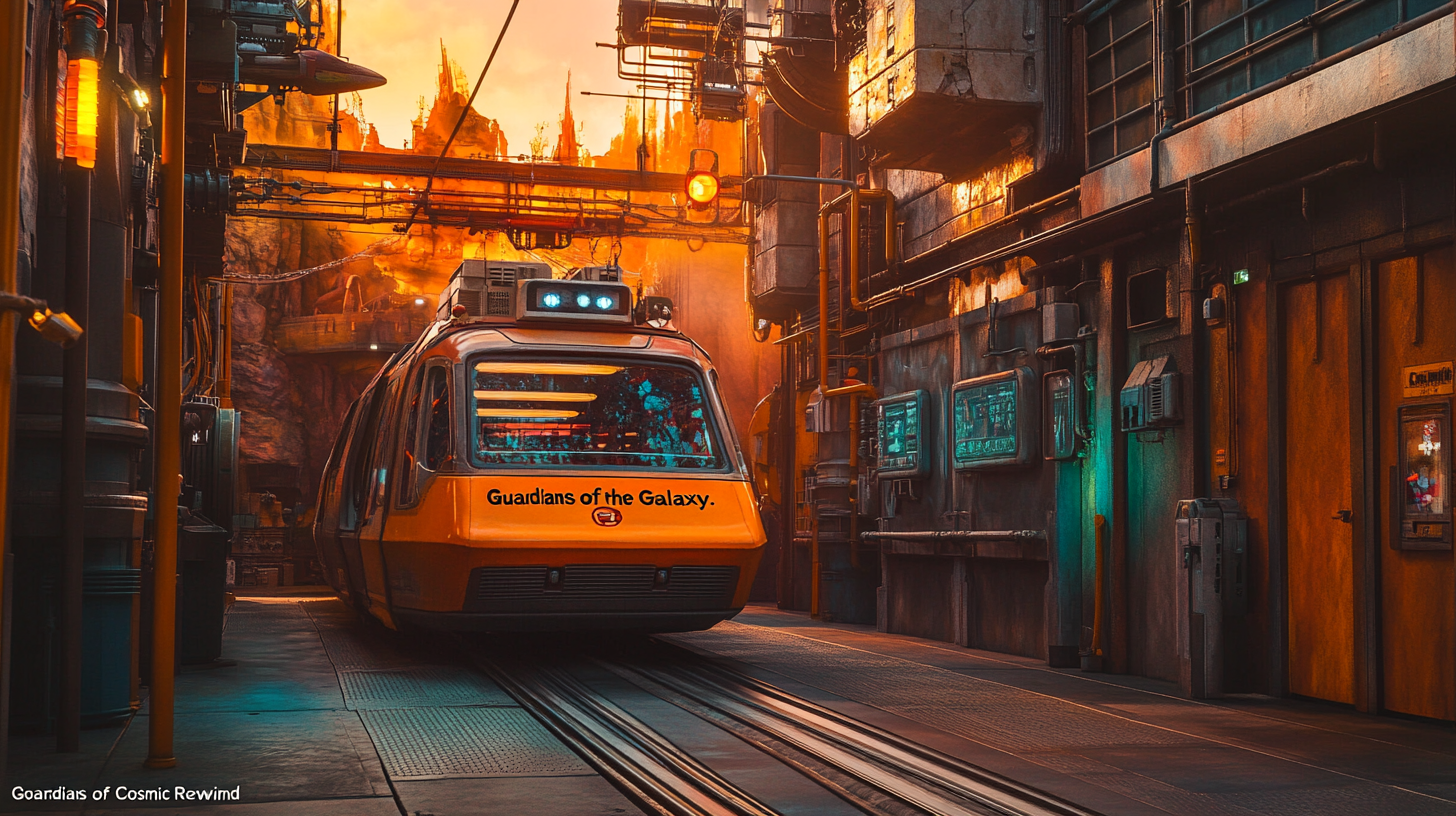 4.Guardians of the Galaxy: Cosmic Rewind