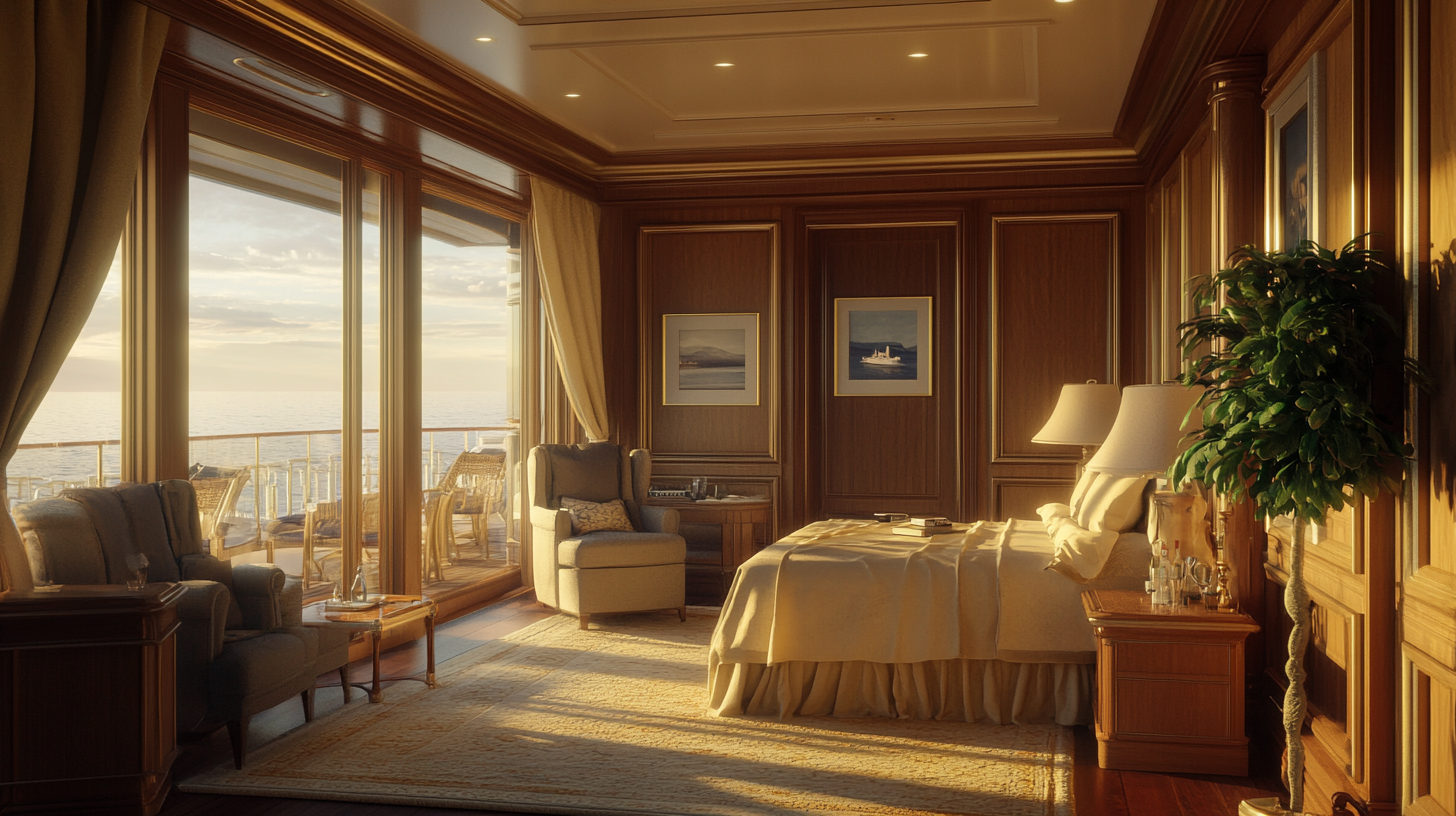 4. Upscale Staterooms & Suites