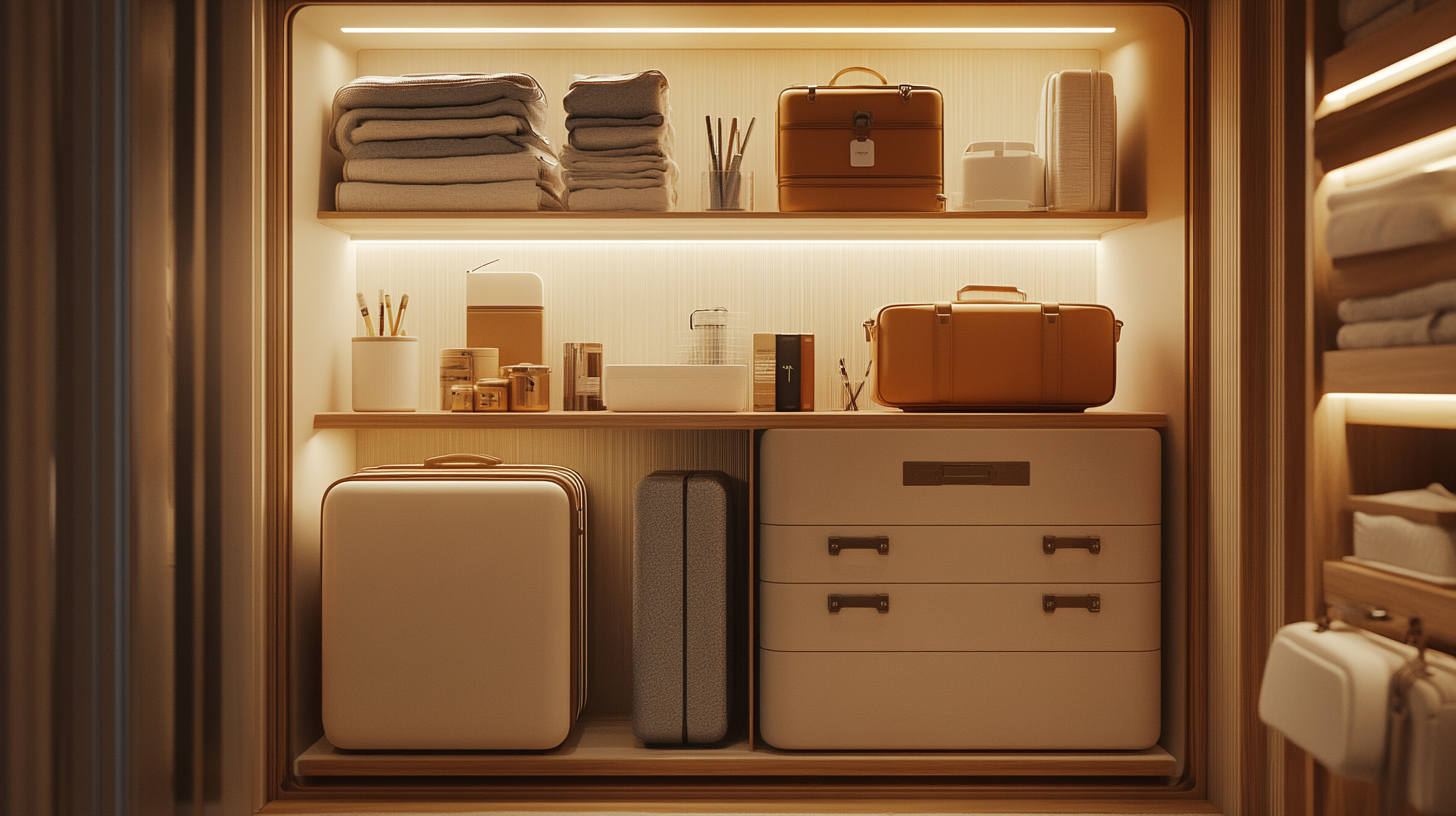 6. Cabin Organization Hacks