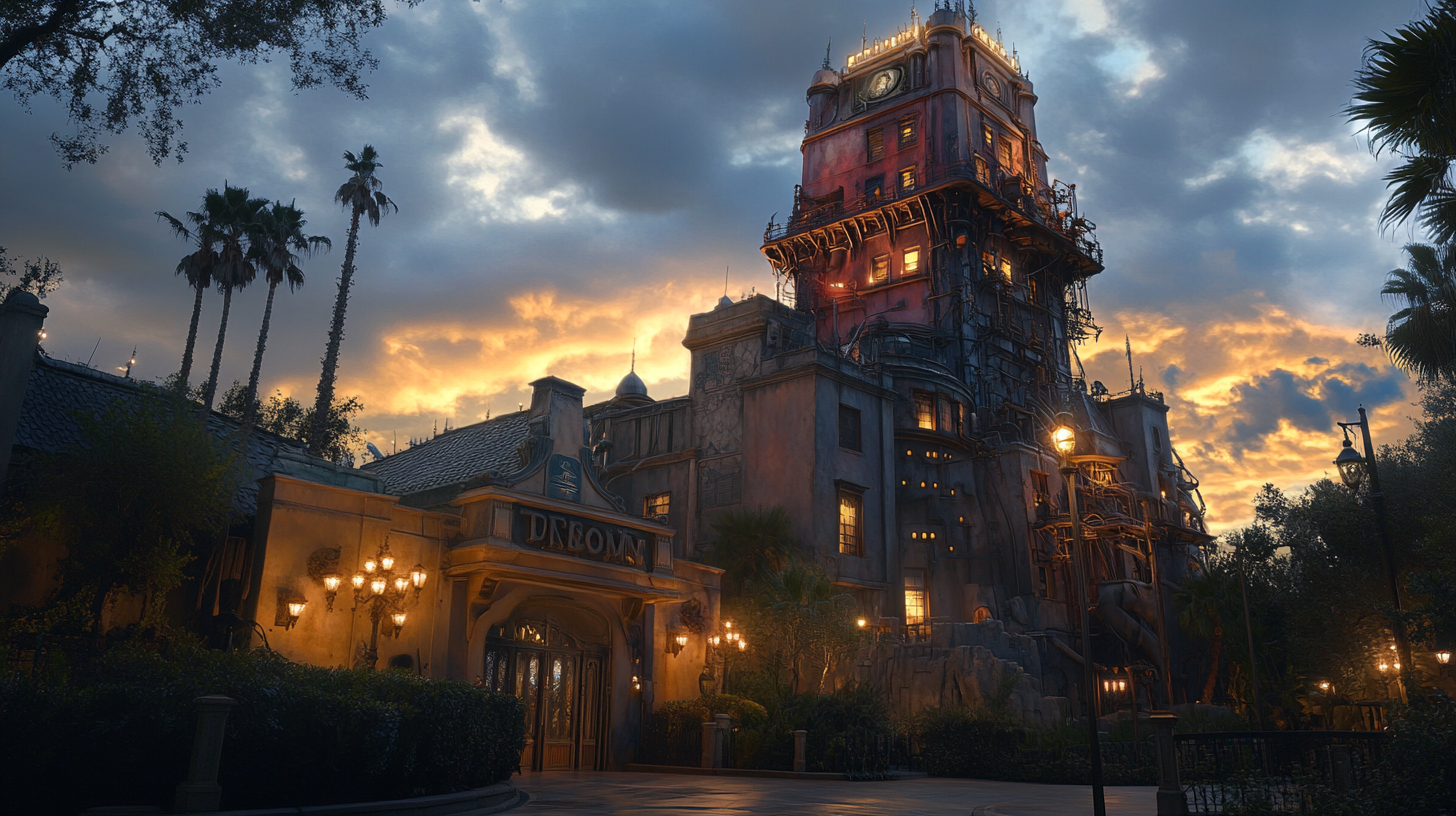 7.The Twilight Zone Tower of Terror