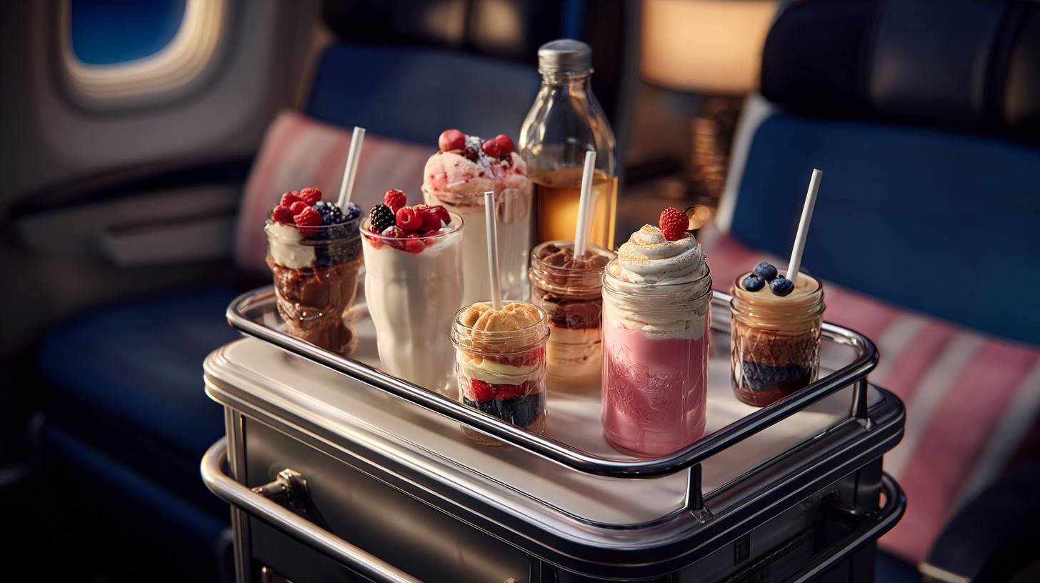 1. United's Iconic Sundae Cart Makes a Comeback