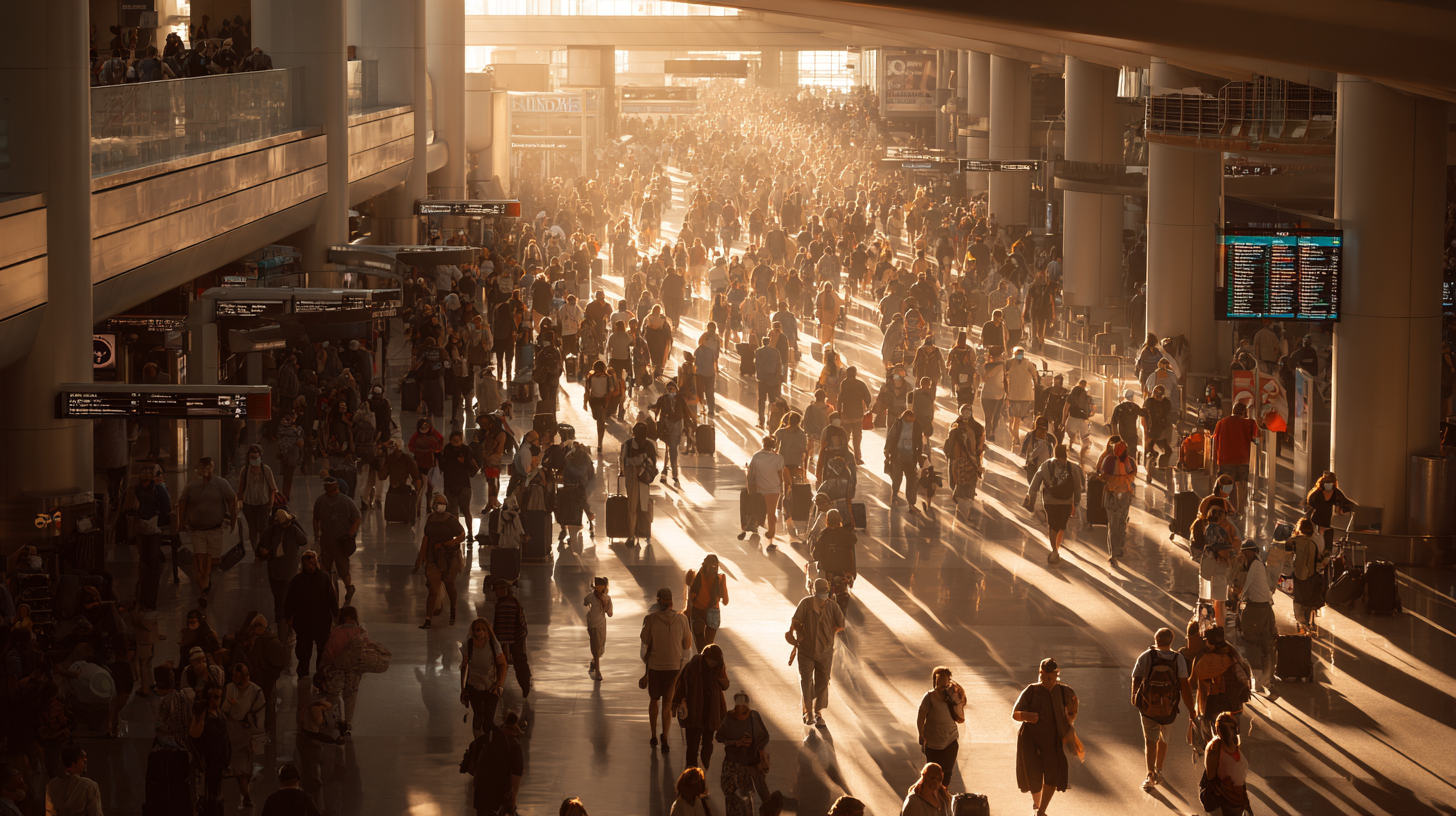 Record Crowds at LAX, O'Hare & Beyond