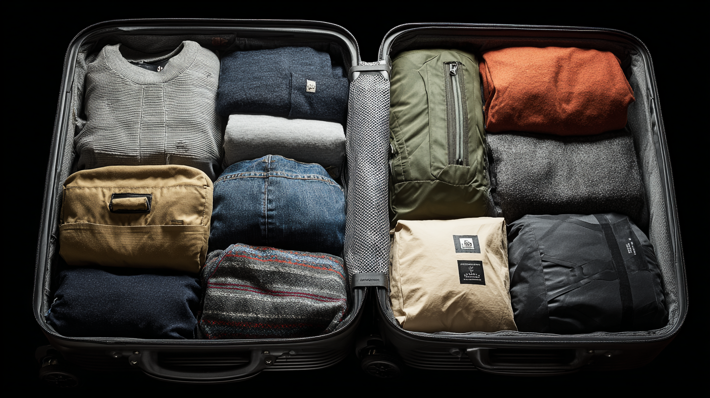 4. Utilize Packing Cubes and Compression Bags