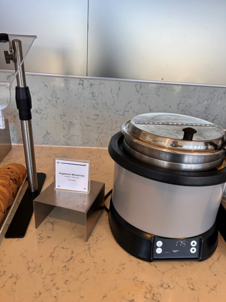 a food warmer on a counter