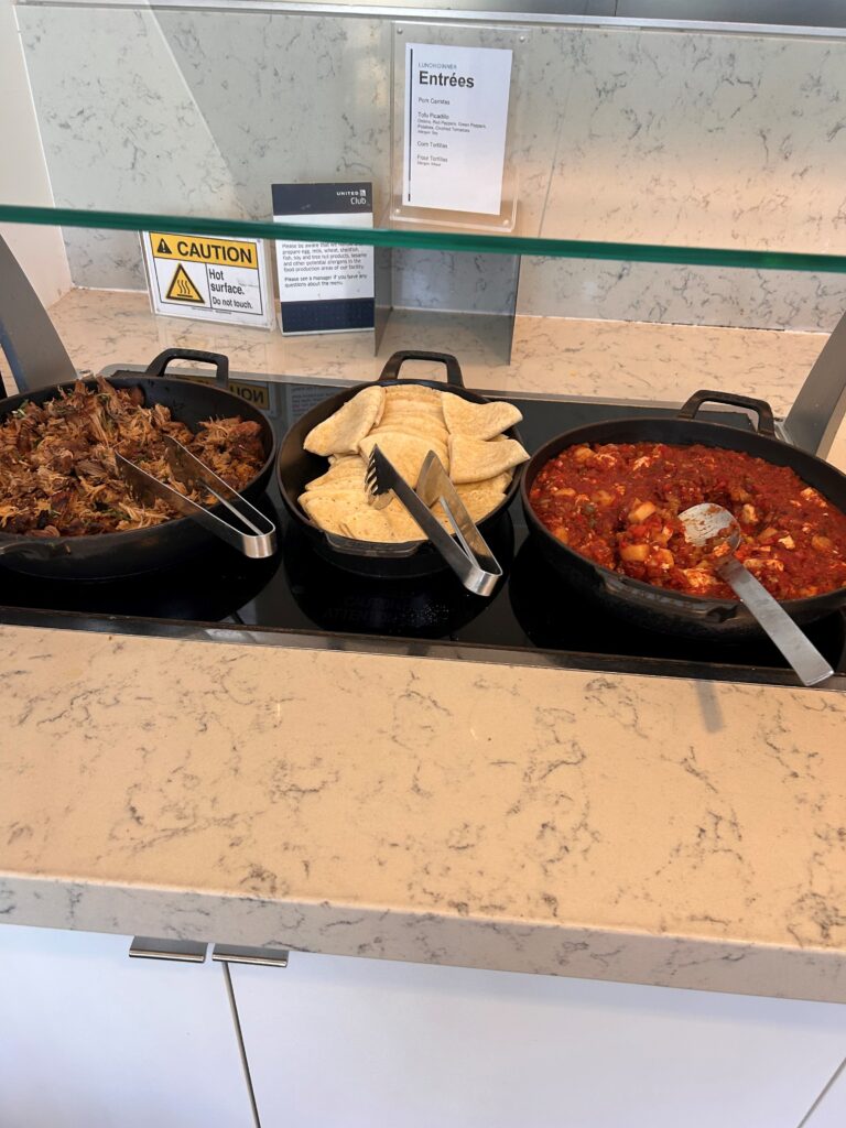 bowls of food in bowls on a counter