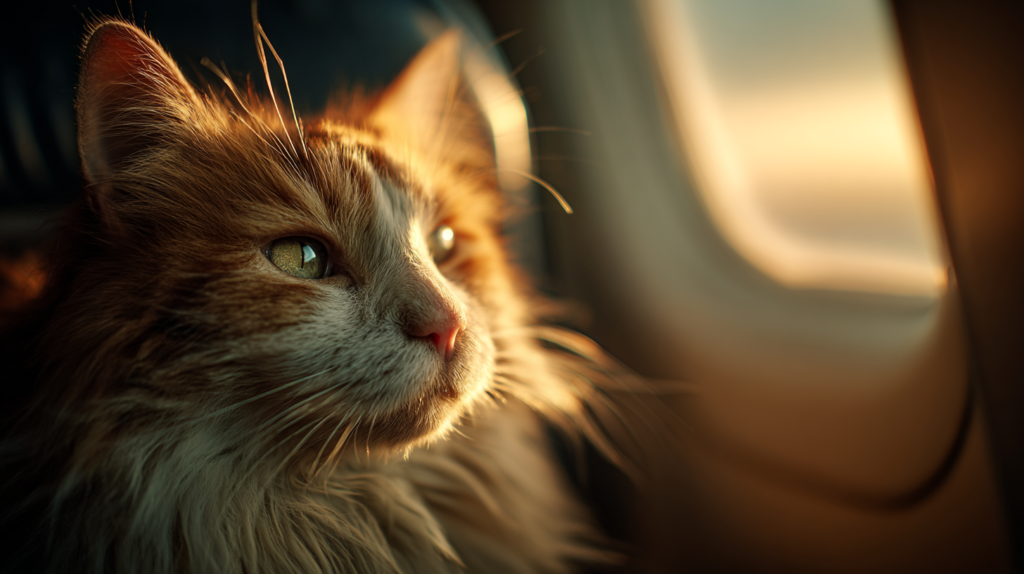 a cat looking out a window