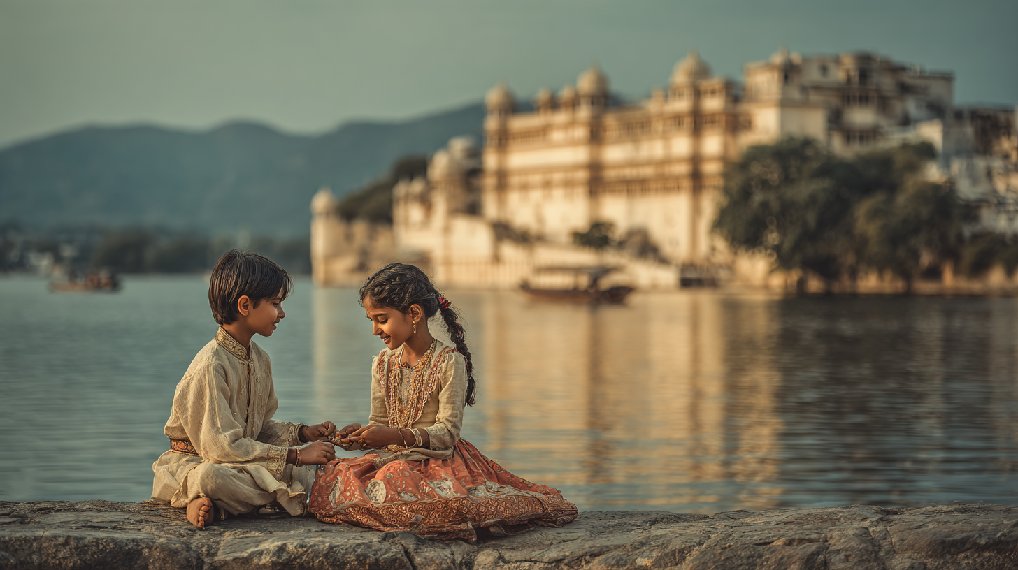 2. Udaipur: Regal Romance for Siblings