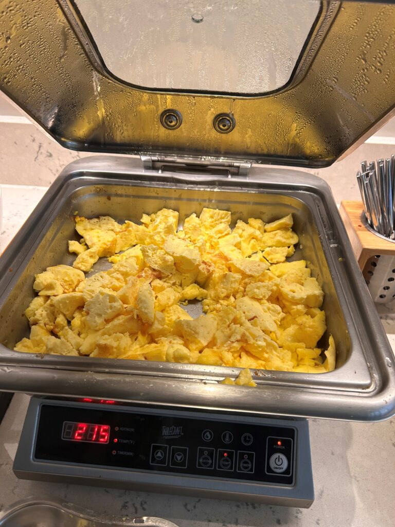 a food in a container