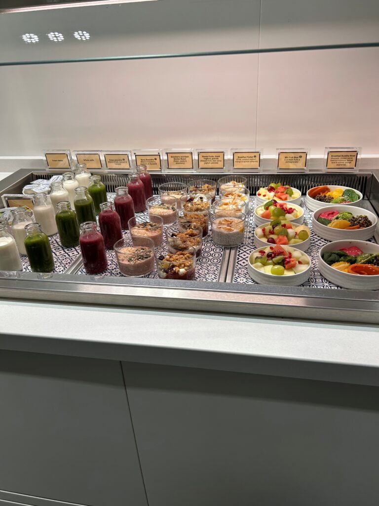 a tray of food on a counter